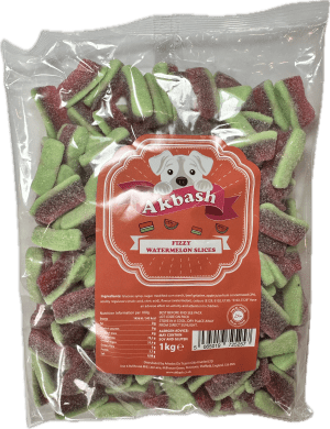 AKBASH Fizzy Watermelon Slices 1KG