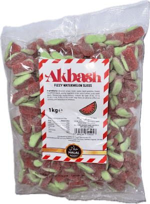 AKBASH Fizzy Watermelon Slices 1KG